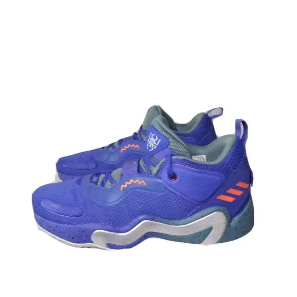Adidas D.O.N. Issue #3 Say Cheese Shoes Men's Size 10.5 Sneakers